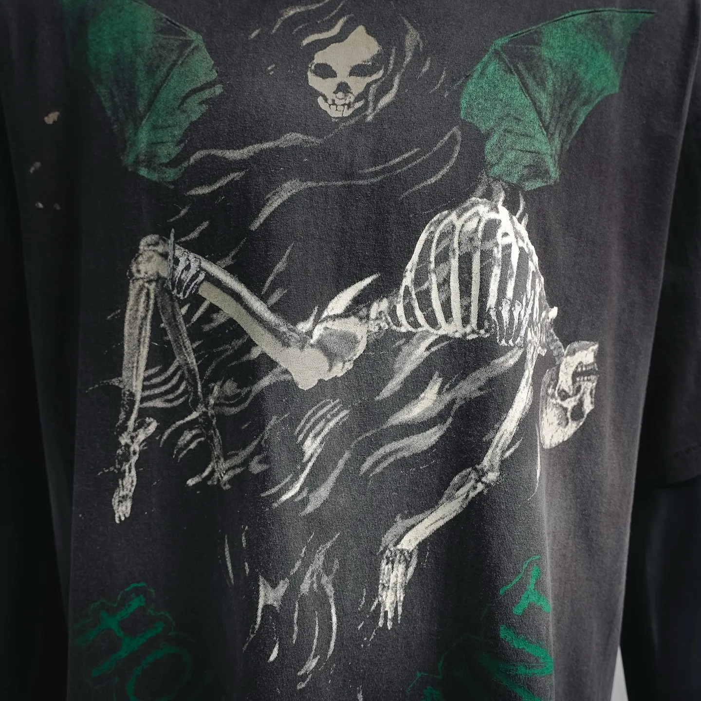 170 SAINT MICHAEL 100% 16 G 100% 1*1 White Retro SIZE：S M L XL